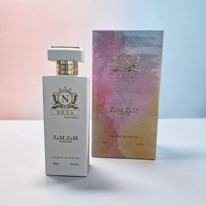 Zam Zam Parfum Nexa Niche Series Extrait de Parfum for Unisex, 70ml (2.37 Fl Oz), Citrus Floral Woody Fragrance with Bergamot, Grapefruit, Rose, Strawberry, Jasmine, Orange Blossom, Sandalwood, Amber & Cedar