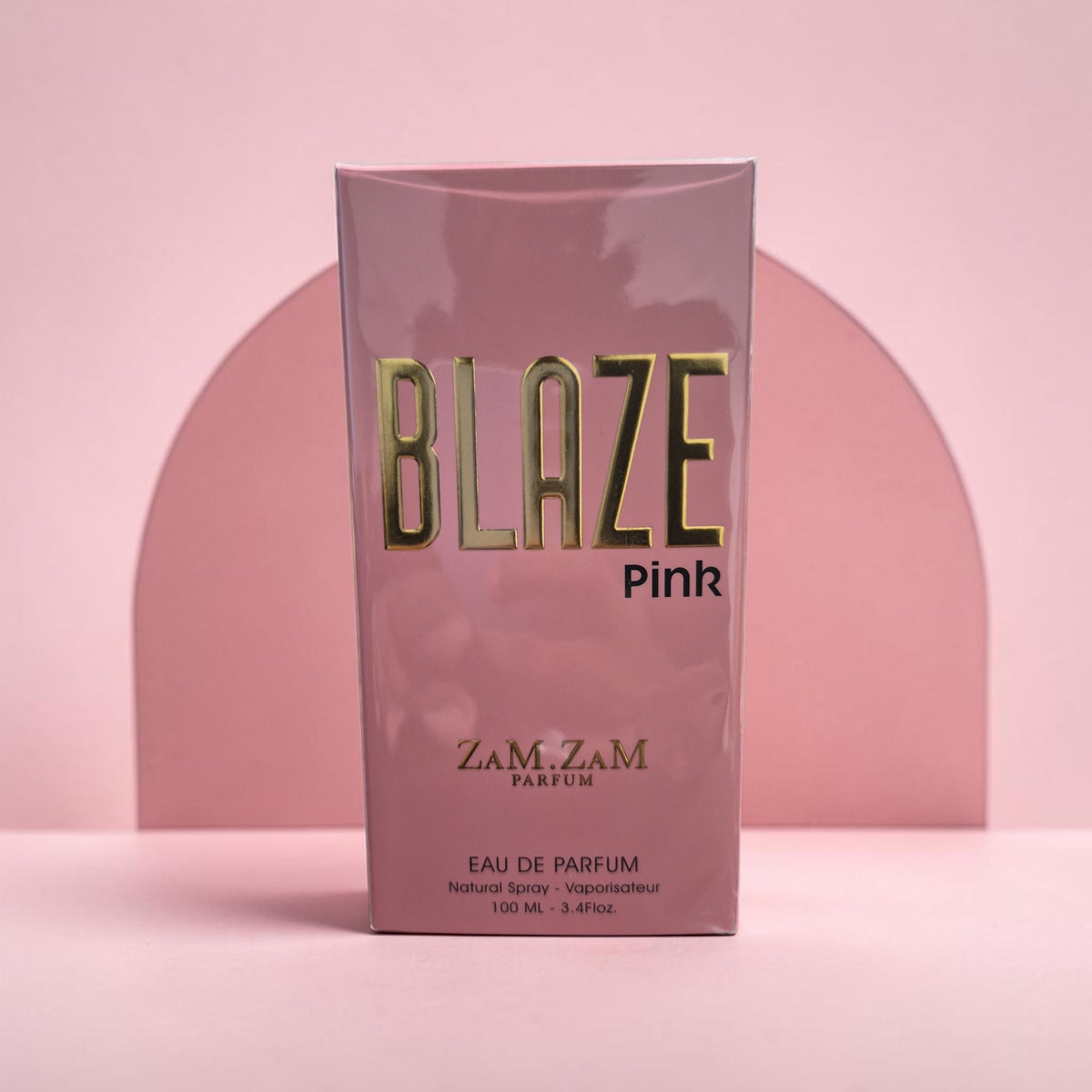 Zam Zam Blaze Pink Eau de Parfum for Women, 100ml (3.4 Fl Oz), Sweet Floral Fruity Fragrance with Fruity, Floral, Vanilla, Musk & Woody Accords