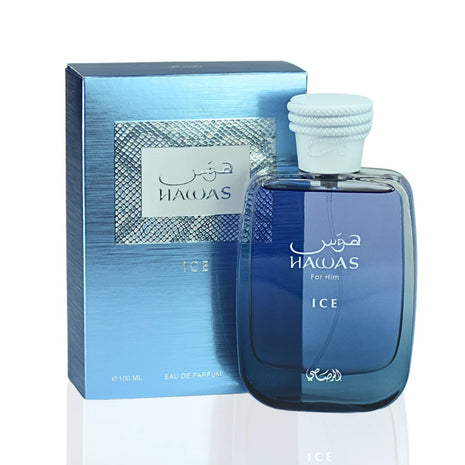 Hawas For Him Ice  3.38 Fl. Oz EDP Spray By Rasasi