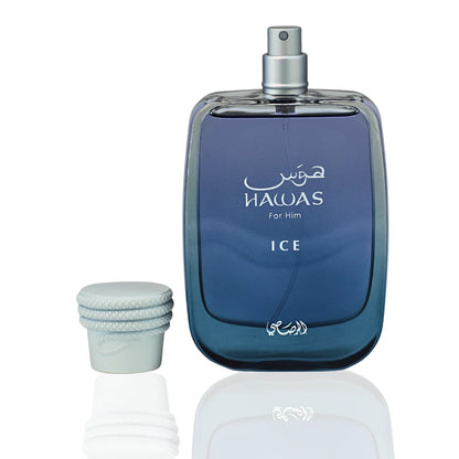 Hawas For Him Ice  3.38 Fl. Oz EDP Spray By Rasasi