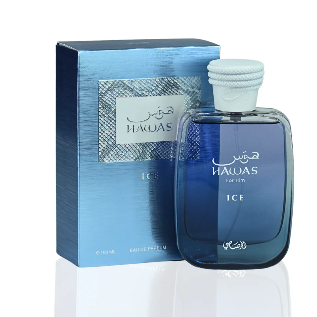 Hawas For Him Ice  3.38 Fl. Oz EDP Spray By Rasasi
