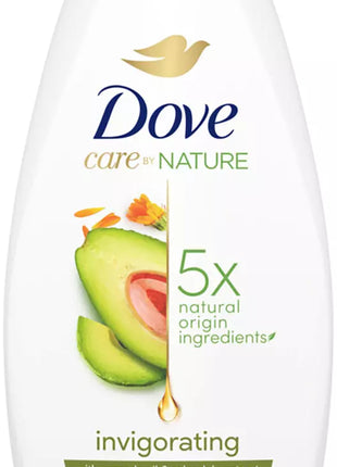 Dove Care by Nature Invigorating Body Wash with 5x Natural Origin Ingredients 13.52 fl. oz