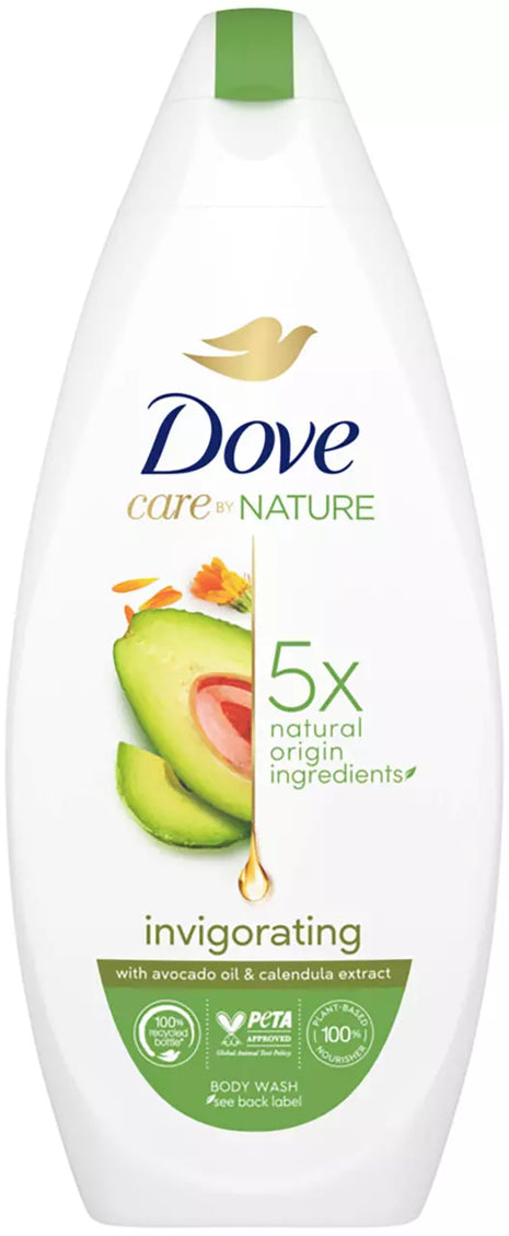 Dove Care by Nature Invigorating Body Wash with 5x Natural Origin Ingredients 13.52 fl. oz