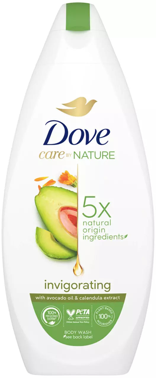 Dove Care by Nature Invigorating Body Wash with 5x Natural Origin Ingredients 13.52 fl. oz