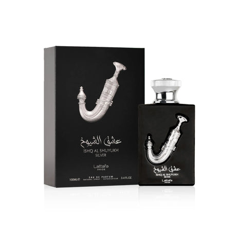 Ishq Al Shuyukh Silver 3.40 Fl. Oz EDP Spray By Lattafa