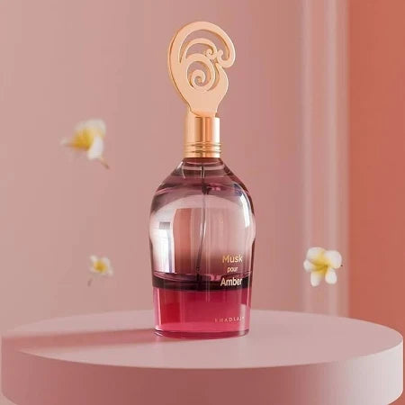 Musk Pour Amber 3.40 Fl. Oz EDP Spray By Khadlaj
