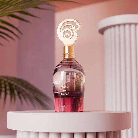 Musk Pour Amber 3.40 Fl. Oz EDP Spray By Khadlaj