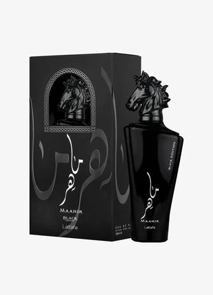 Maahir Black 3.40 Fl. Oz EDP Spray By Lattafa