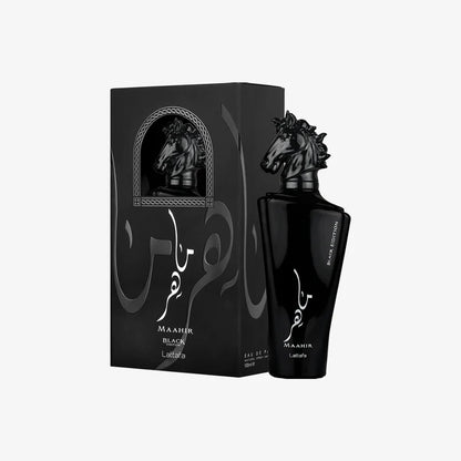 Maahir Black 3.40 Fl. Oz EDP Spray By Lattafa
