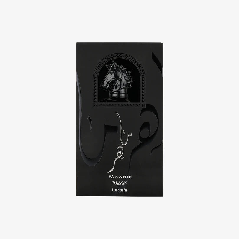 Maahir Black 3.40 Fl. Oz EDP Spray By Lattafa