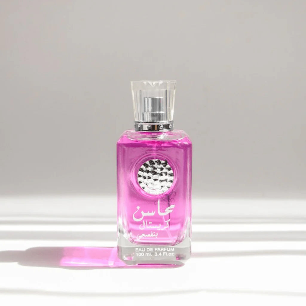 Mahasin Crystal Violet 3.40 Fl. Oz EDP Spray By Lattafa