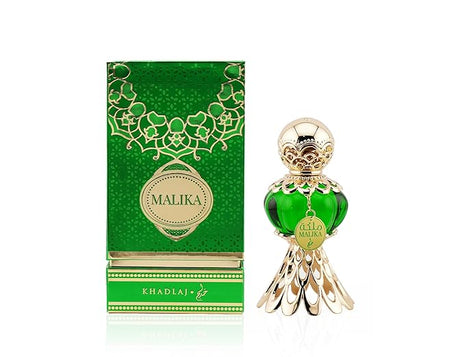 Malika Green Pure Concentrated Perfume Oil 0.67 oz by Khadlaj