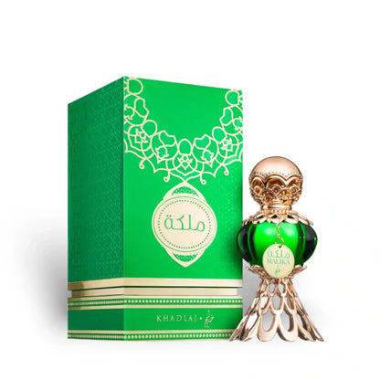 Malika Green Pure Concentrated Perfume Oil 0.67 oz by Khadlaj