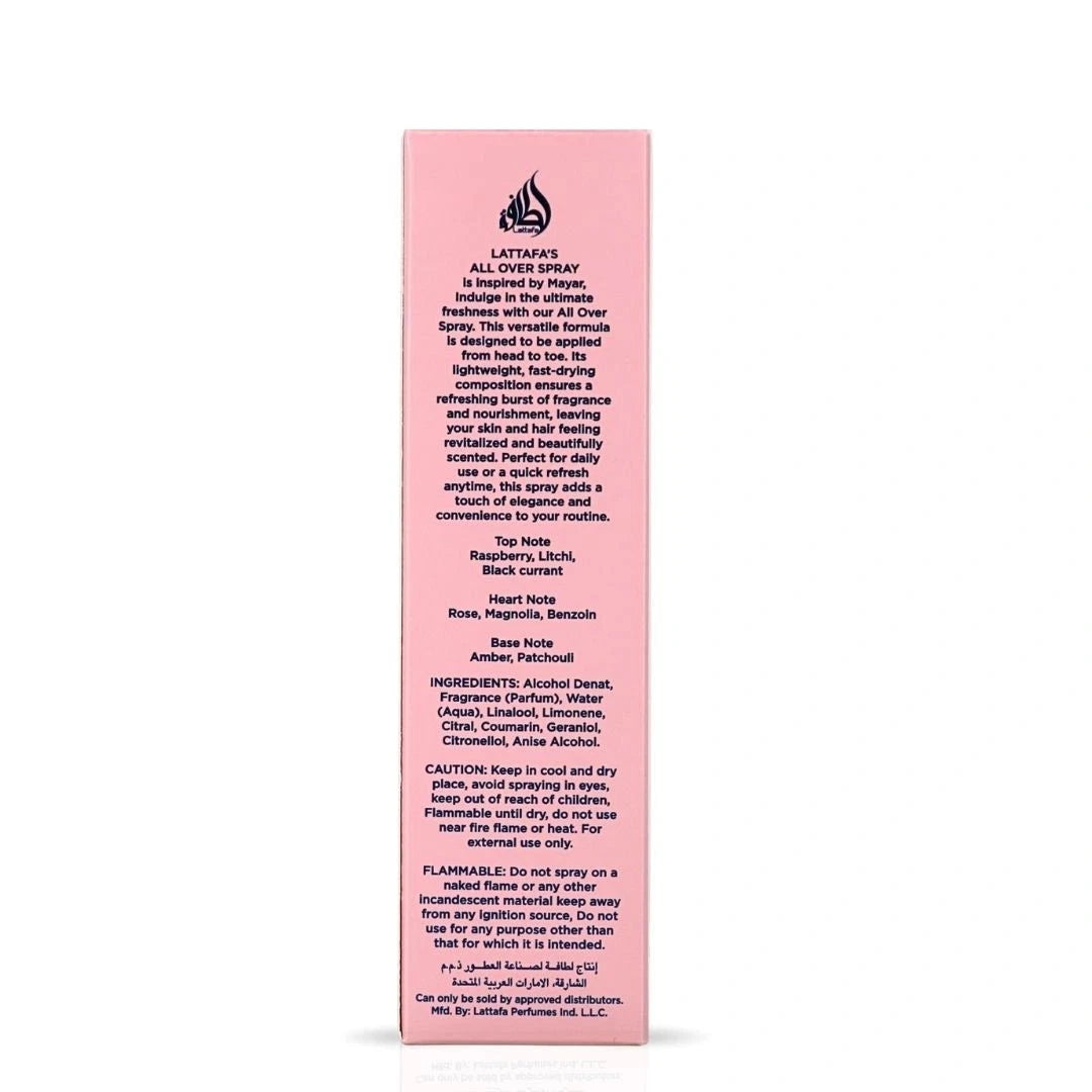 Mayar All Over Spray 5.07 oz by Lattafa
