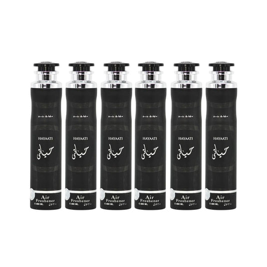 Hayaati Air Freshener 6 Pack Bundle – Home & Car Fragrance Spray | 300 ml / 10.1 fl oz Each