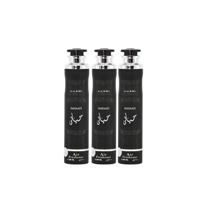 Hayaati Air Freshener 3 Pack Bundle – Home & Car Fragrance Spray | 300 ml / 10.1 fl oz Each