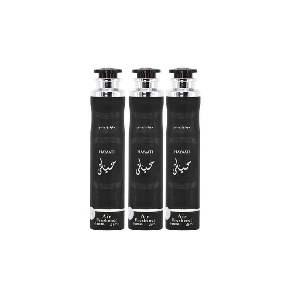 Hayaati Air Freshener 3 Pack Bundle – Home & Car Fragrance Spray | 300 ml / 10.1 fl oz Each