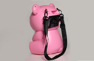 TopTech 6.5" Teddy-Shaped Bluetooth Speaker with Remote Control – Fun & Functional Audio