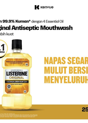 Listerine Original Antiseptic & Antiplaque Mouthwash 8.45 fl. oz