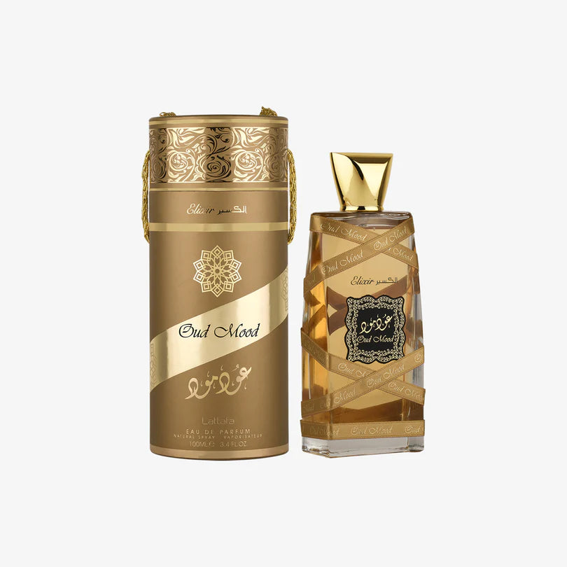 Oud Mood Elixir 3.40 Fl. Oz EDP Spray By Lattafa