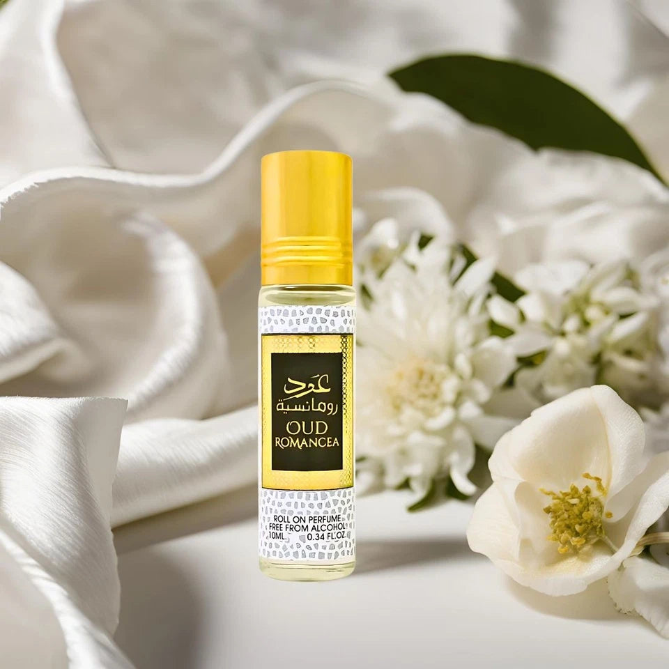 Oud Romancia Roll-On Perfume Oil 0.34 oz by Ard Al Zaafaran