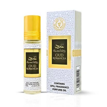 Oud Romancia Roll-On Perfume Oil 0.34 oz by Ard Al Zaafaran
