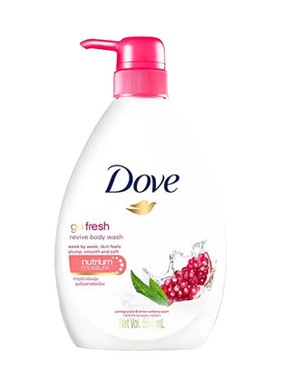 Dove Go Fresh Body Wash with Pomegranate & Lemon Verbena Scent 18.59 fl. oz