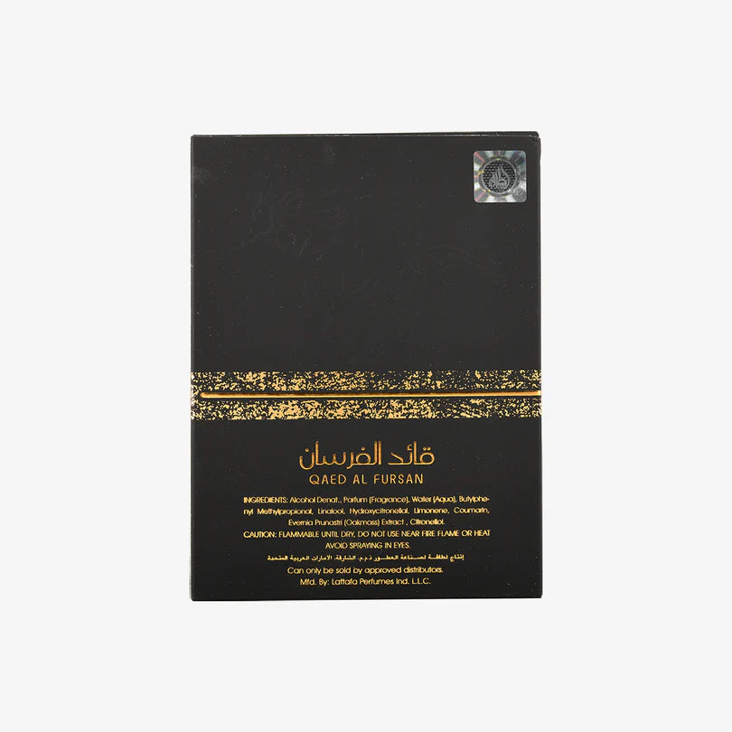 Qaed Al Fursan 3.04 Fl.Oz EDP Spray By Lattafa