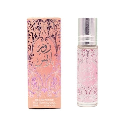 Ard Al Zaafaran Rose Paris Roll-On Perfume Oil 10ml x 12 Pack | Fresh Rose Floral Long Lasting Arabic Attar Unisex Non-Alcohol Fragrance Travel Size Set