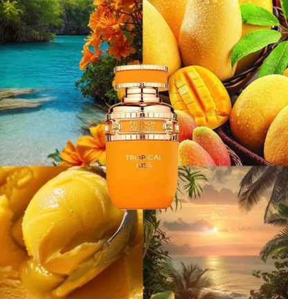 Tropical Kiss Eau de Parfum – 2.7 fl oz / 80 ml by French Avenue