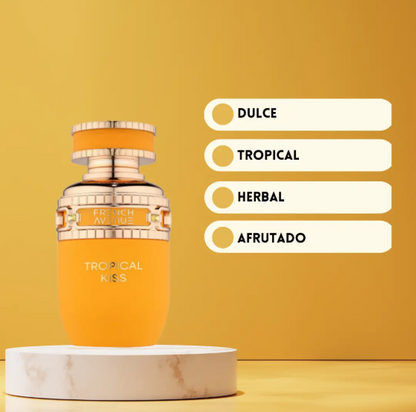 Tropical Kiss Eau de Parfum – 2.7 fl oz / 80 ml by French Avenue