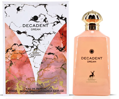 Maison Alhambra Decadent Dream Eau de Parfum – 3.4 fl oz / 100 ml, For Unisex