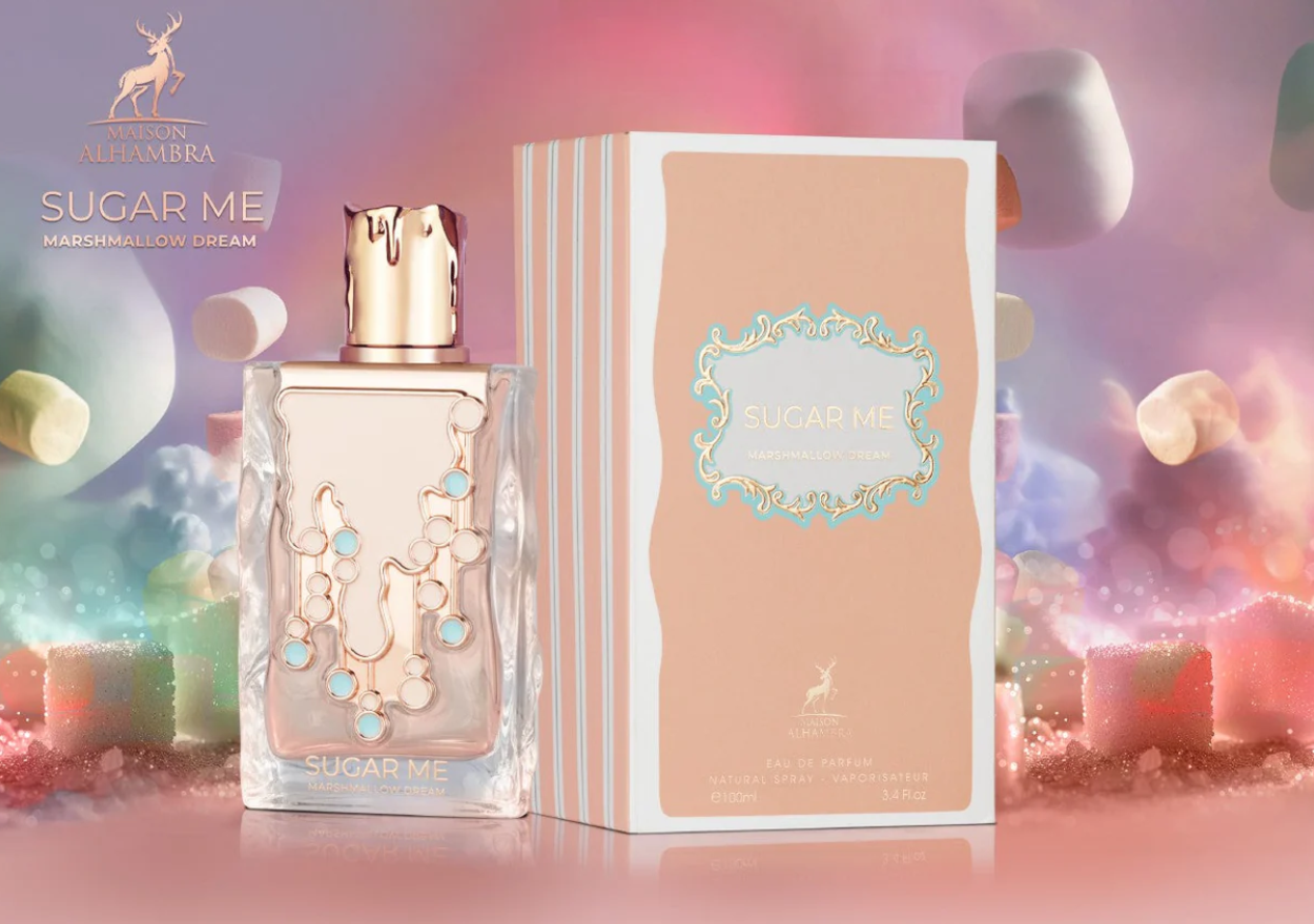 Maison Alhambra Sugar Me Marshmallow Dream Eau de Parfum – 3.4 fl oz / 100 ml, For Women
