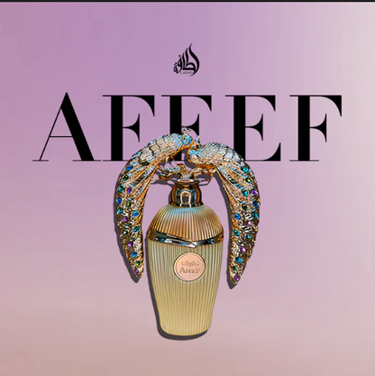 AFEEF Eau de Parfum – 3.4 fl oz / 100 ml Spray by Lattafa, For Unisex