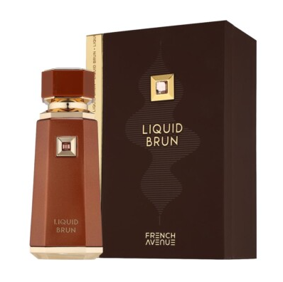 Liquid Brun by French Avenue Eau de Parfum – 100 ml / 3.4 fl oz, For Unisex