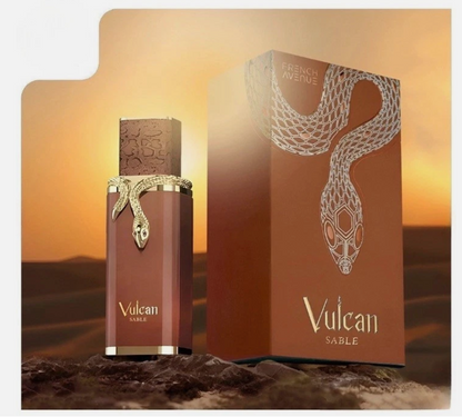 French Avenue Vulcan Sable Eau de Parfum – 3.4 fl oz / 100 ml, For Unisex