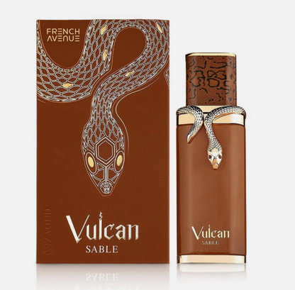 French Avenue Vulcan Sable Eau de Parfum – 3.4 fl oz / 100 ml, For Unisex