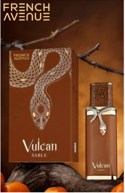 French Avenue Vulcan Sable Eau de Parfum – 3.4 fl oz / 100 ml, For Unisex