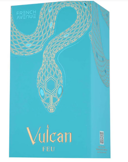 Vulcan Feu by Fragrance World & French Avenue EDP – 100 ml / 3.4 fl oz, For Unisex