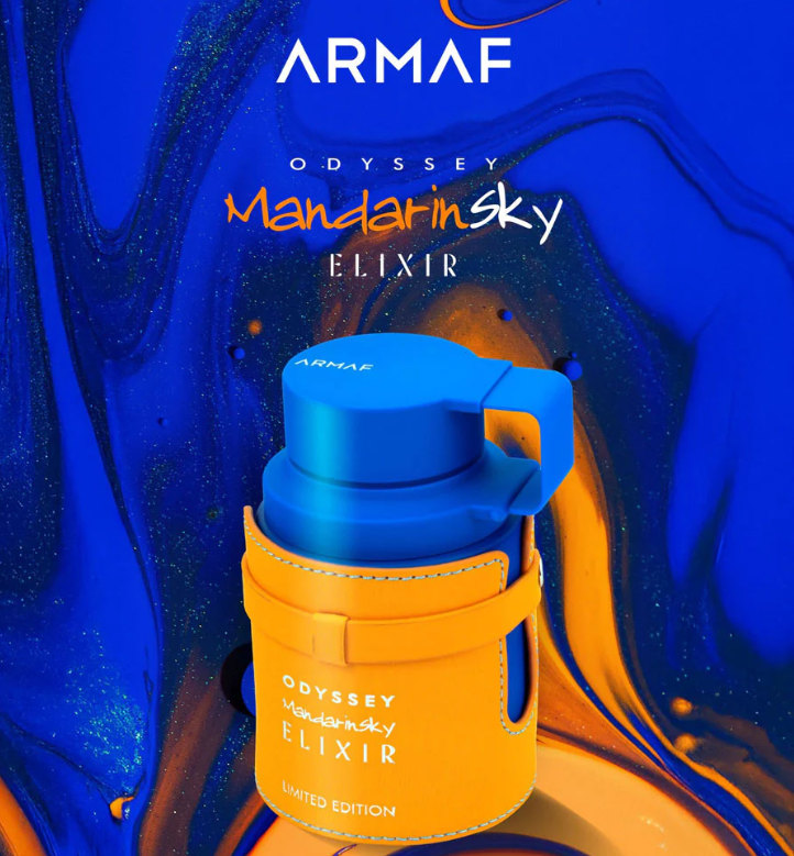 Odyssey Mandarin Sky Elixir by Armaf EDP – 3.4 fl oz / 100 ml, For Unisex