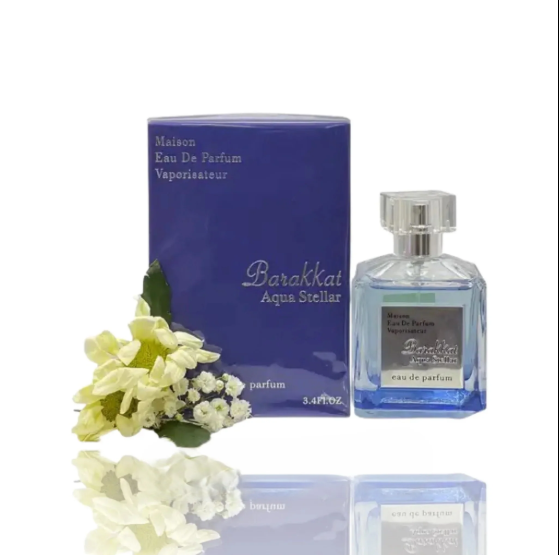Barakkat Aqua Stellar Eau de Parfum – 100 ml / 3.4 fl oz by Fragrance World, For Unisex