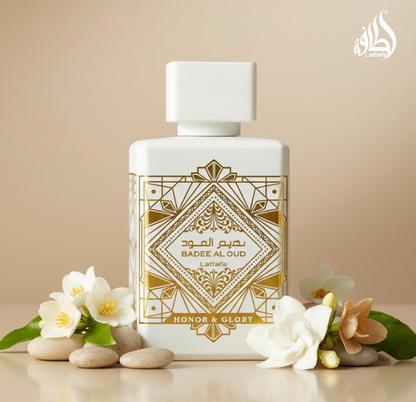 Lattafa Bade’e Al Oud Honor & Glory EDP – 3.4 fl oz / 100 ml, Unisex