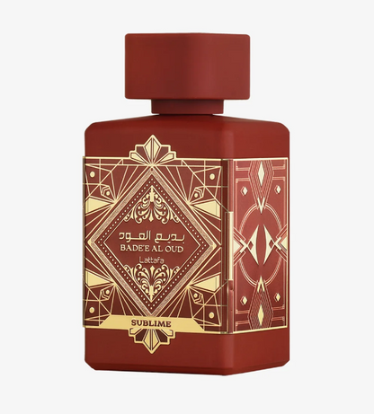Badee Al Oud Sublime Eau de Parfum Spray – 3.4 fl oz / 100 ml, For Unisex
