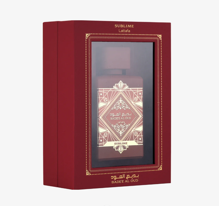 Badee Al Oud Sublime Eau de Parfum Spray – 3.4 fl oz / 100 ml, For Unisex