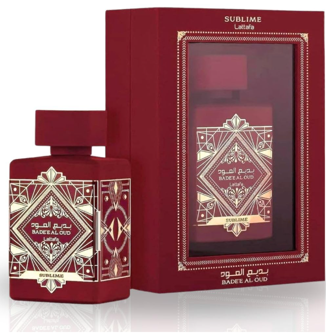 Badee Al Oud Sublime Eau de Parfum Spray – 3.4 fl oz / 100 ml, For Unisex