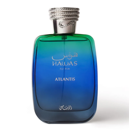 Rasasi Hawas Atlantis Eau de Parfum – For Him | 100 ml / 3.4 fl oz  Product Description
