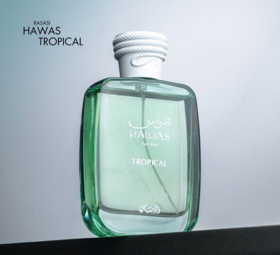 Rasasi Hawas Tropical Eau de Parfum Spray – For Men | 3.4 fl oz / 100 ml
