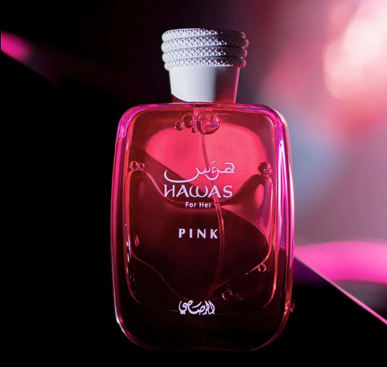 Rasasi Hawas Pink Eau de Parfum – For Women | 100 ml / 3.4 fl oz
