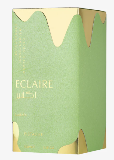 Lattafa Eclaire Pistache Eau de Parfum – For Women | 100 ml / 3.4 fl oz | Female
