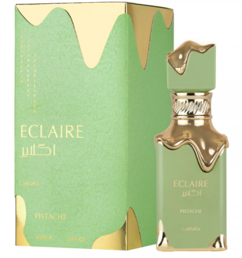 Lattafa Eclaire Pistache Eau de Parfum – For Women | 100 ml / 3.4 fl oz | Female